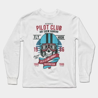 Pilot air show Long Sleeve T-Shirt